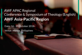 AWF APAC Regional Conference & Symposium of Theology