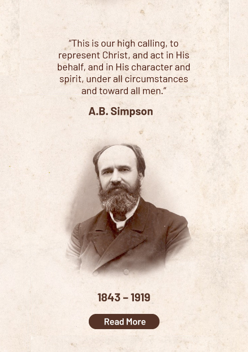 A.B. Simpson – Life, Legacy and Lasting Importance - Alliance World ...