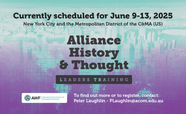 Alliance History & Thought Leaders Training