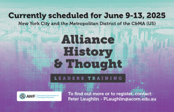 Alliance History & Thought Leaders Training