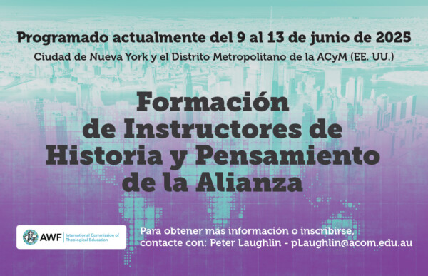 Formación de Instructores de Historia y Pensamiento de la Alianza