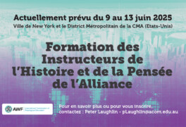 Formation des Instructeurs de l’Histoire et de la Pensée de l’Alliance