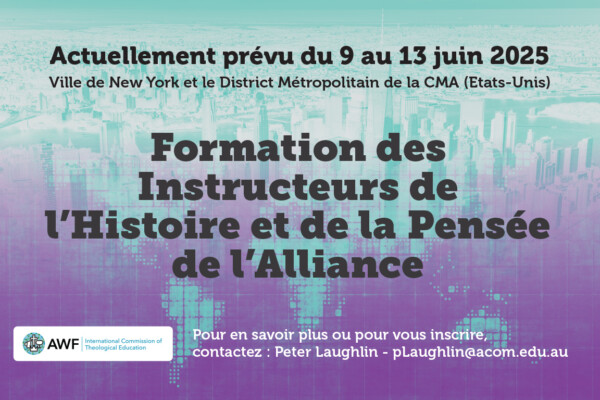 Formation des Instructeurs de l’Histoire et de la Pensée de l’Alliance